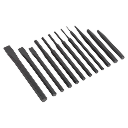 [S0802] Siegen Punch & Chisel Set 12pc