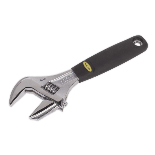 [S0854] Siegen Adjustable Wrench with Extra-Wide Jaw Capacity 200mm