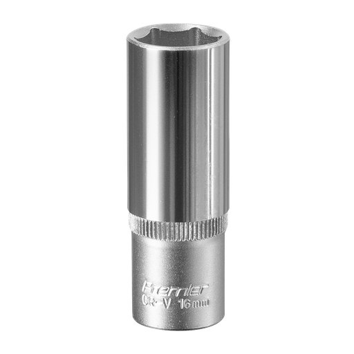[S3816D] Premier Deep Socket 3/8"Sq Drive 16mm