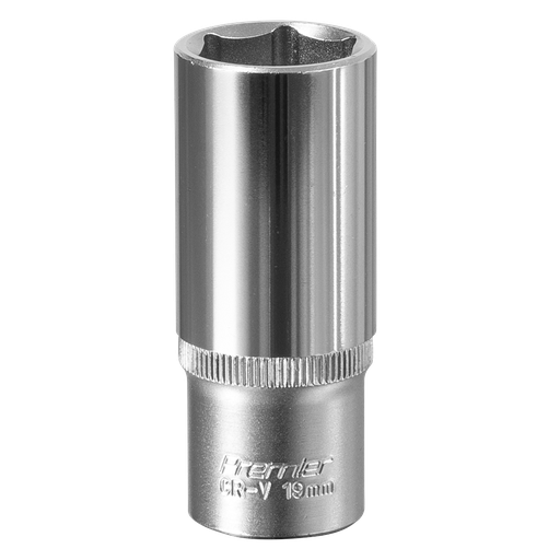 [S3819D] Premier Deep Socket 3/8"Sq Drive 19mm