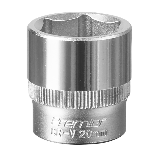[S3820] Premier Socket 3/8"Sq Drive 20mm