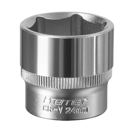 [S3824] Premier Socket 3/8"Sq Drive 24mm