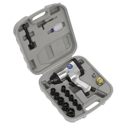 [SA2/TS] Air Impact Wrench Kit with Sockets 1/2"Sq Drive