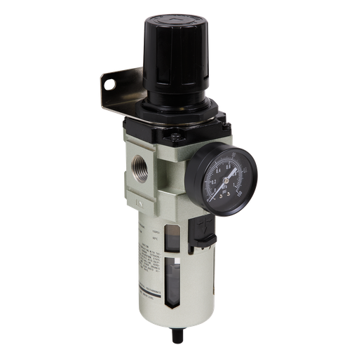 [SA206FRAD] Auto Drain Air Filter/Regulator Max. Airflow 140cfm