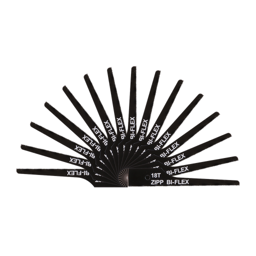 [SA345/B1815] 74mm HSS Air Saw Blade 18tpi - Pack of 15