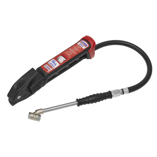 [SA37/93B] PCL Anodised Tyre Inflator with Twin Push-On Connector