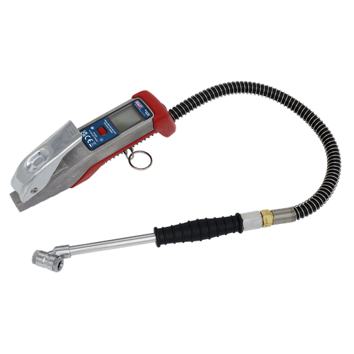 [SA374] Digital Tyre Inflator with 0.5m Hose & Twin Push-On Connector