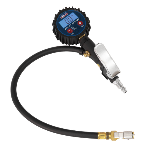 [SA400] Digital Tyre Inflator with Clip-On Connector