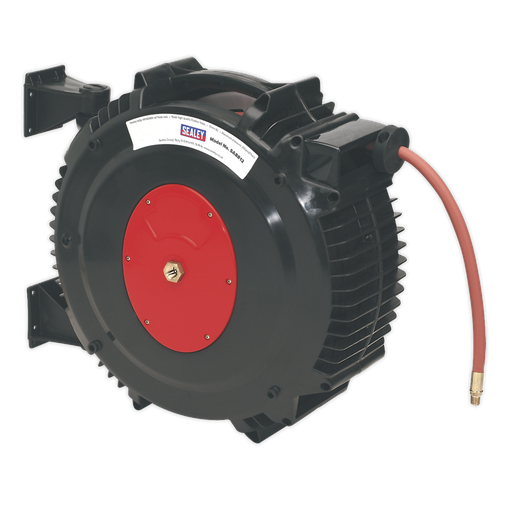 [SA8812] 15m Retractable Rubber Air Hose Reel 13mm ID