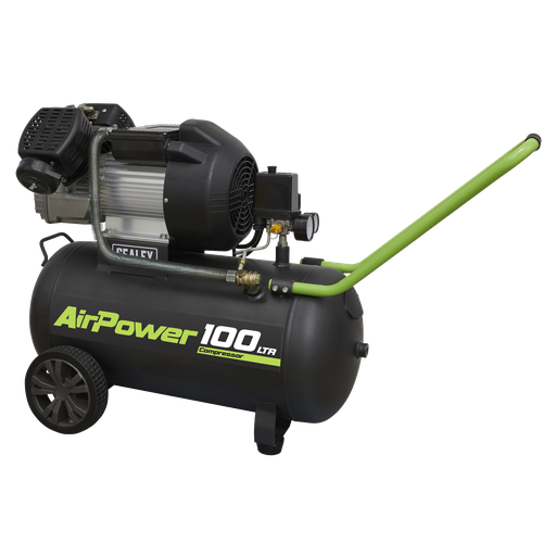 [SAC10030VE] 100L V-Twin Direct Drive Air Compressor 3hp