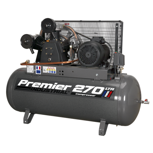 [SAC32775B] Premier 270L Belt Drive Air Compressor 7.5hp 3ph
