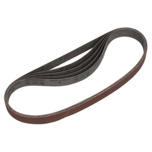 [SB0020] 25 x 762mm Sanding Belt 60Grit - Pack of 5