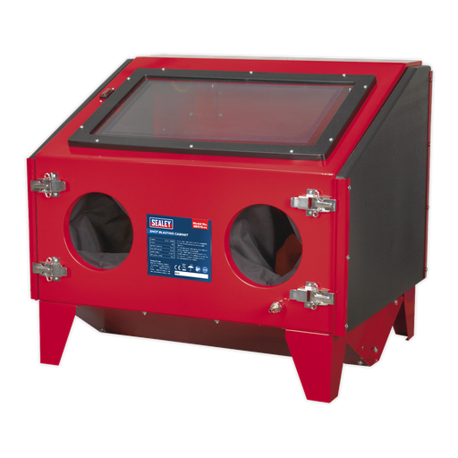 [SB970] Shot Blasting Double Access Cabinet with Gun 695 x 580 x 625mm