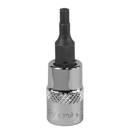 [SBH001] Premier Hex Socket Bit 1/4"Sq Drive 3mm
