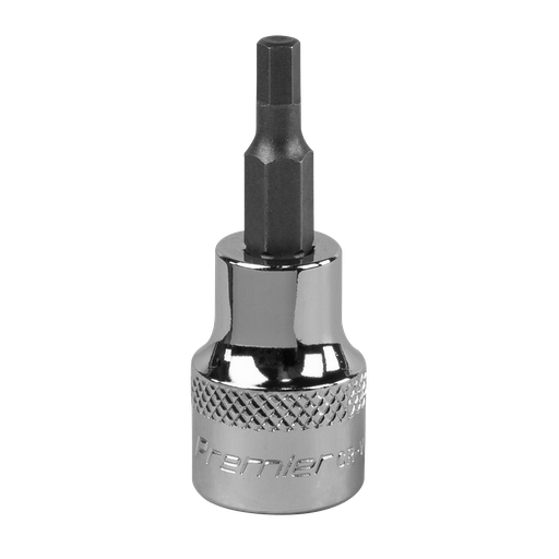 [SBH007] Premier Hex Socket Bit 3/8"Sq Drive 4mm