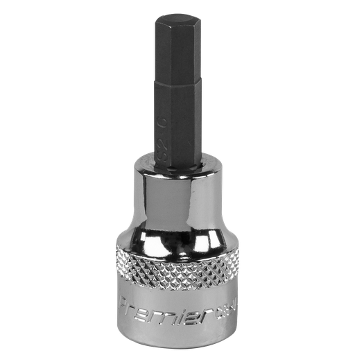 [SBH009] Premier Hex Socket Bit 3/8"Sq Drive 6mm