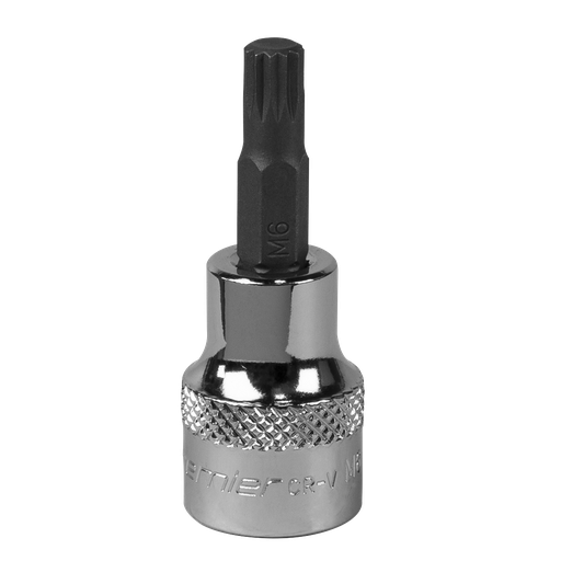 [SBS004] Premier Spline Socket Bit 3/8"Sq Drive M6