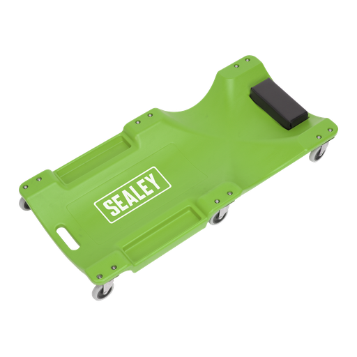 [SCR80HV] Composite Creeper with 6 Wheels - Hi-Vis Green