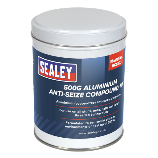 [SCS103] Aluminium Anti-Seize Compound Tin 500g