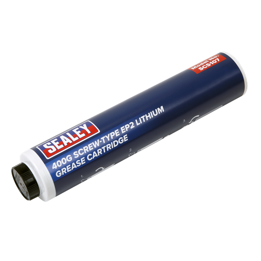 [SCS107] EP2 Lithium Grease Cartridge Screw-Type 400g