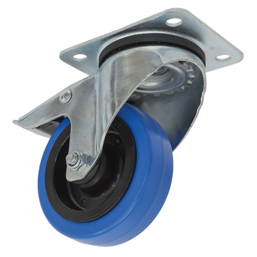 [SCW3100SPL] 100mm Castor Wheel with Swivel Plate & Total Lock
