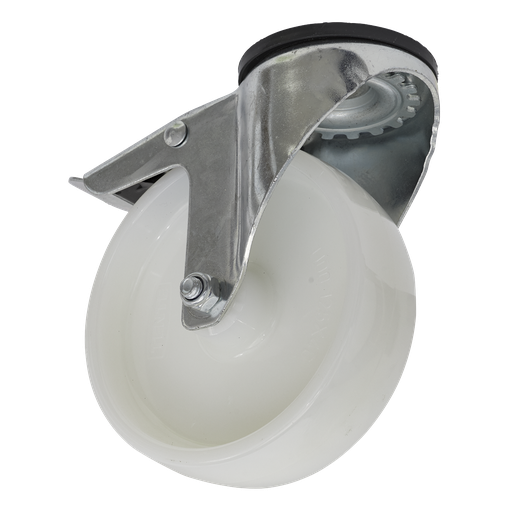 [SCW4125SBL] 125mm Castor Wheel with Swivel Bolt Hole & Total Lock