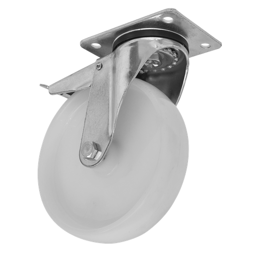 [SCW4125SPLEM] 125mm Castor Wheel with Swivel Plate & Total Lock