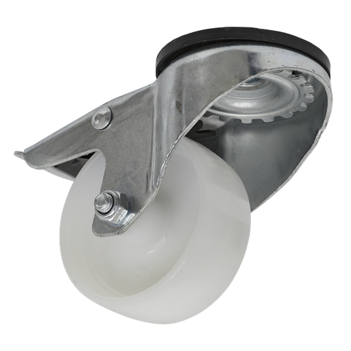 [SCW480SBL] 80mm Castor Wheel with Swivel Bolt Hole & Total Lock