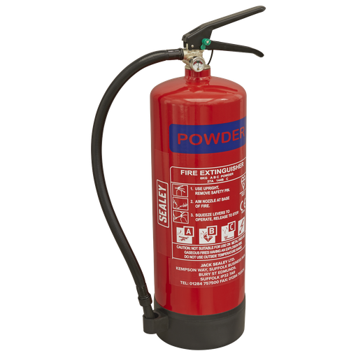 [SDPE06] Dry Powder Fire Extinguisher 6kg
