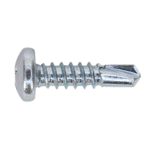 [SDPH4819] Zinc Plated Self-Drilling Pan Head Phillips Screw 4.8 x 19mm - Pack of 100