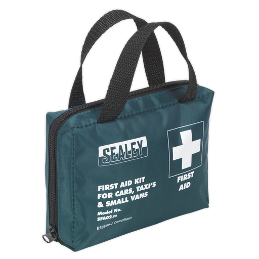 [SFA02] Medium First Aid Kit for Cars, Taxis & Small Vans - BS 8599-2 Compliant