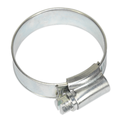[SHC1X] Zinc Plated Hose Clip 25-38mm - Pack of 20