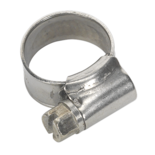 [SHCSS000] Stainless Steel Hose Clip 10-16mm - Pack of 10