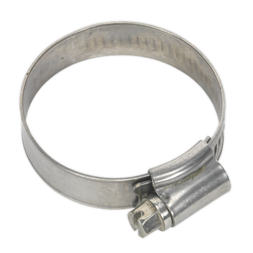 [SHCSS1] Stainless Steel Hose Clip 32-44mm - Pack of 10