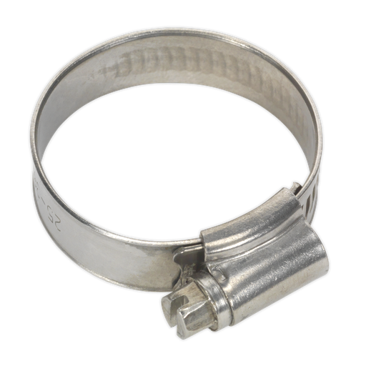[SHCSS1A] Stainless Steel Hose Clip 25-38mm - Pack of 10