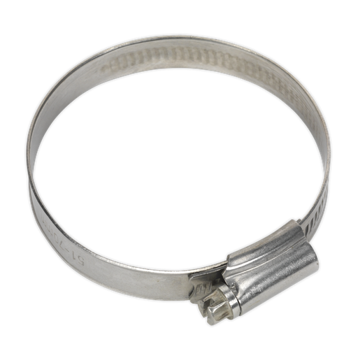 [SHCSS2] Stainless Steel Hose Clip 51-70mm - Pack of 10