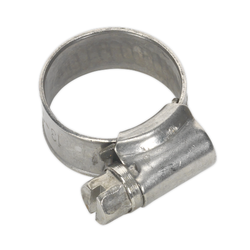 [SHCSSM00] Stainless Steel Hose Clip 13-19mm - Pack of 10