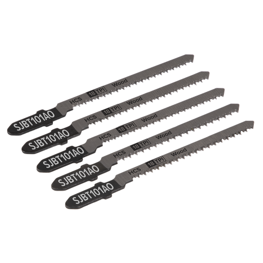 [SJBT101AO] Jigsaw Blade for Hard Wood 83mm 18tpi - Pack of 5
