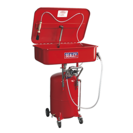 [SM224] Air Operated Mobile Parts Washer 50L with 65L Reservoir