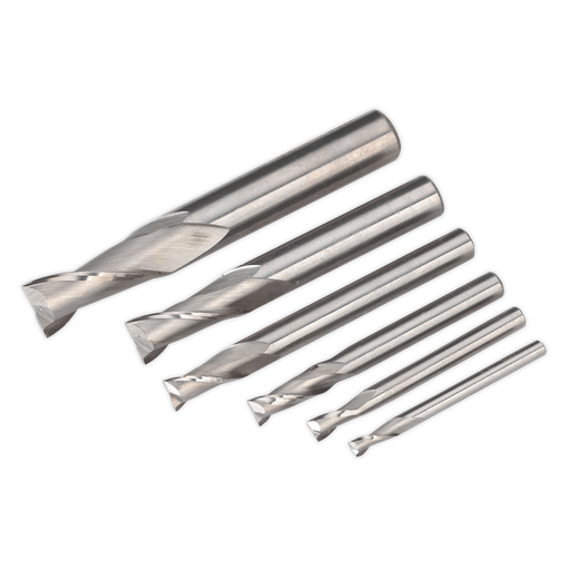 [SM2503EMSET] HSS End Mill Set MT2 3-10mm