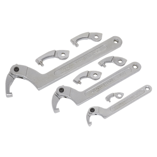 [SMC2] Adjustable C-Spanner Hook & Pin Wrench Set 11pc