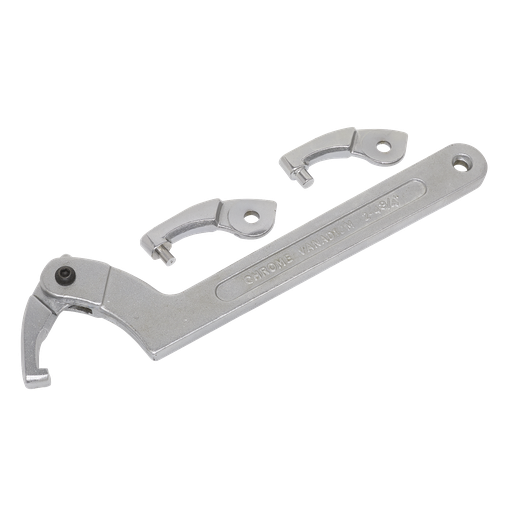 [SMC2L] Adjustable C-Spanner Hook & Pin Wrench Set 51-121mm 4pc