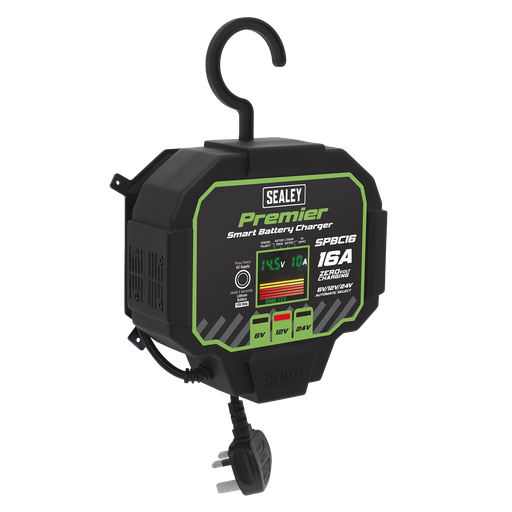 [SPBC16] Premier Fully Automatic Battery Maintainer Charger 16A