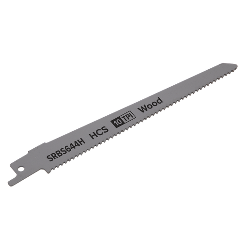 [SRBS644H] Reciprocating Saw Blade for Clean Wood 150mm 10tpi - Pack of 5