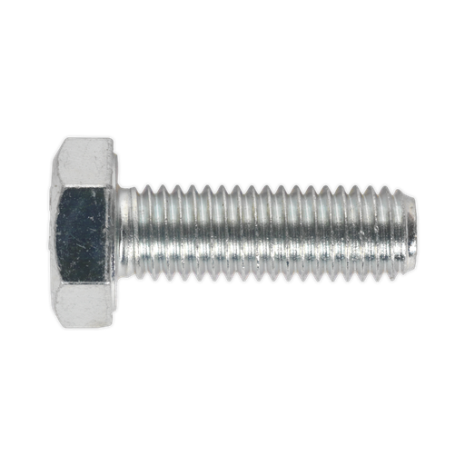 [SS1030] 8.8 Zinc Plated HT Setscrew M10 x 30mm, DIN 933 - Pack of 25