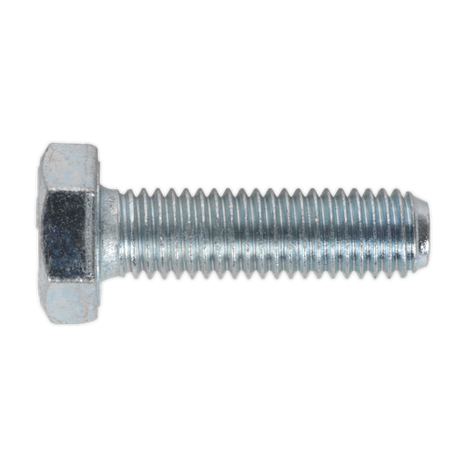 [SS1035] 8.8 Zinc Plated HT Setscrew M10 x 35mm, DIN 933 - Pack of 25