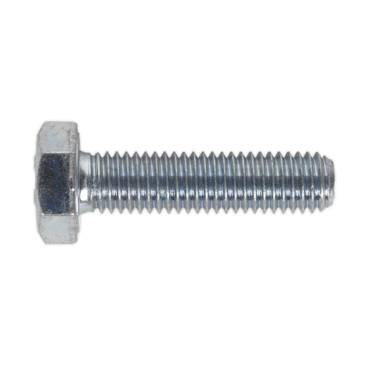 [SS1040] 8.8 Zinc Plated HT Setscrew M10 x 40mm, DIN 933 - Pack of 25