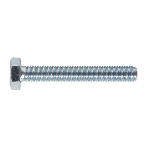 [SS1070] 8.8 Zinc Plated HT Setscrew M10 x 70mm, DIN 933 - Pack of 25
