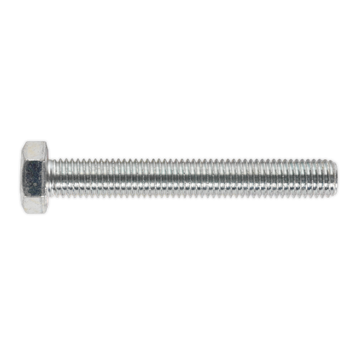 [SS14100] 8.8 Zinc Plated HT Setscrew M14 x 100mm, DIN 933 - Pack of 10