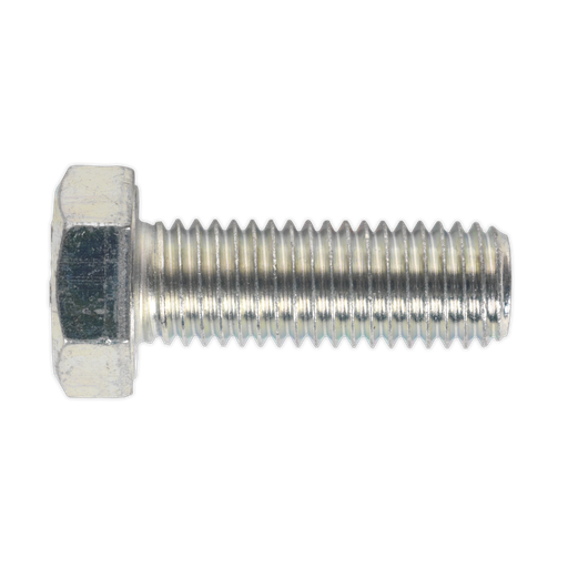 [SS1440] 8.8 Zinc Plated HT Setscrew M14 x 40mm, DIN 933 - Pack of 10